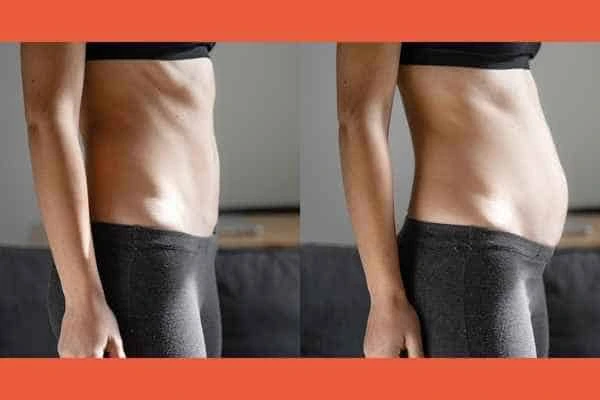 LA-EMS Body Sculpting results Lower Place
