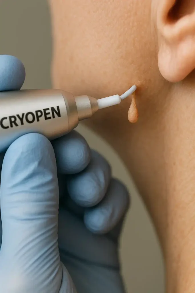 Cryopen for skin tags removal Lower Place speak to our team today!