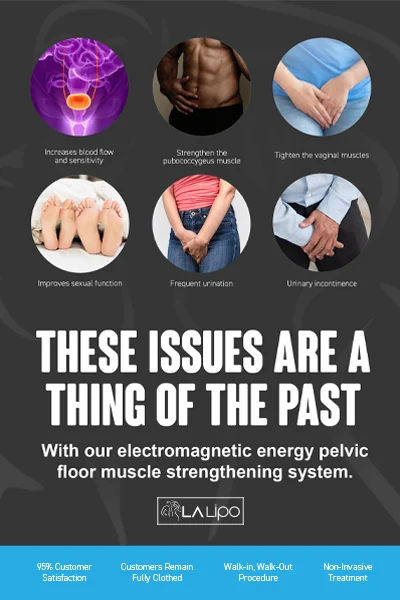 Benefits of LA EMS Incontinence Chair Treatment Lower Place