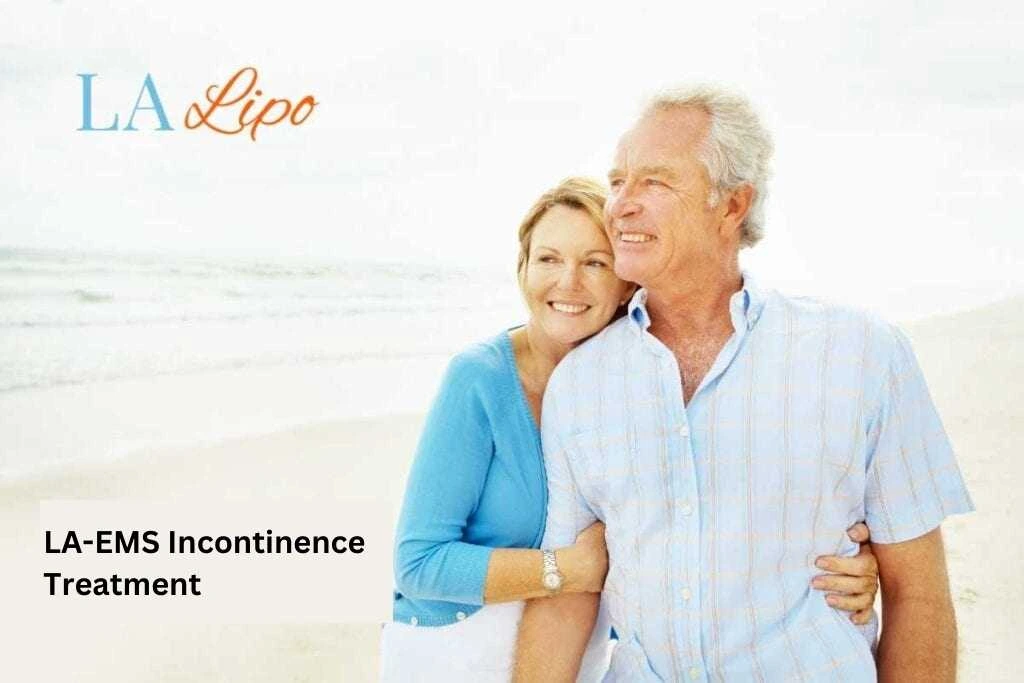 happy couple after treating stress incontinence Lower Place speak to our team today.